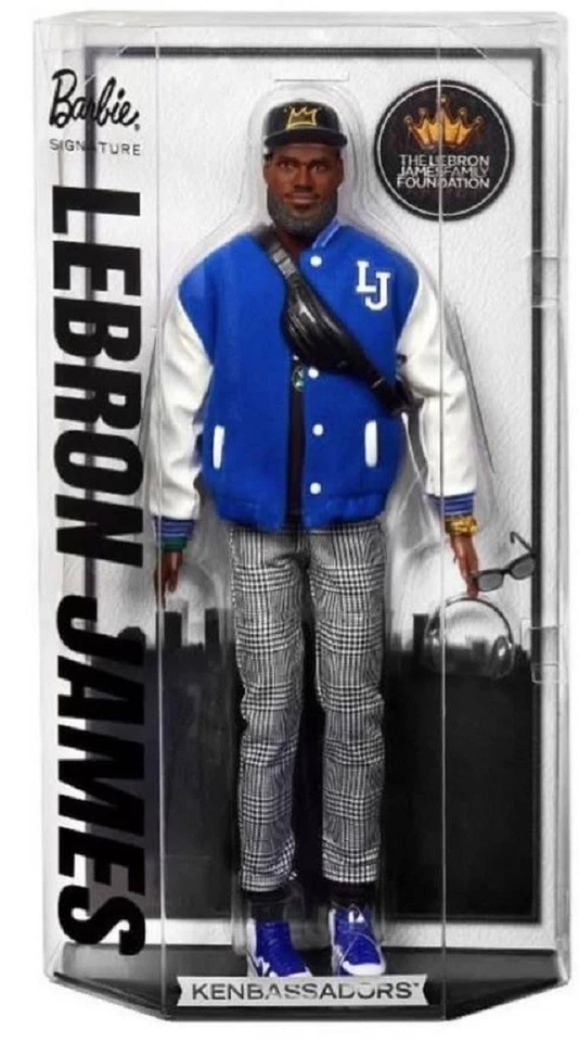 Mattel Barbie Signature Lebron James Kenbassadors Ken Doll HRM33 SHIPS NOW