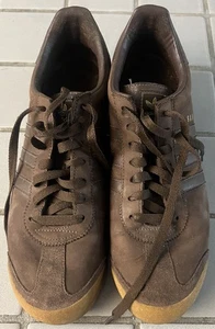 Adidas Samoa Brown Men’s Shoes Size 11 Preloved Nice Condition - Picture 1 of 13