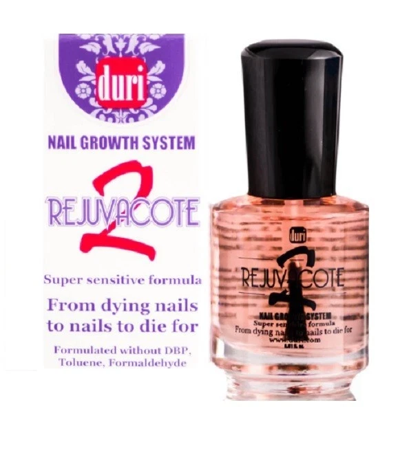 Sistema de crecimiento de uñas Duri Rejuvacote 2 0,45 oz nuevo en caja Foto 1 de 1