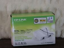 TP-LINK TL-PA2010KIT AV200 Nano Powerline Adapter Starter Kit 200Mbps Ethernet