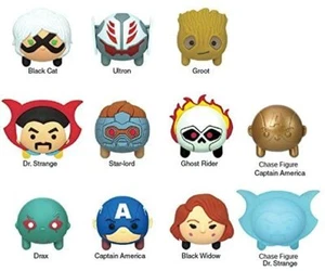 *NEW* Marvel Tsum Tsum Series 1 3D Foam Figural Collectible Key Ring (1 Random) - Picture 1 of 2