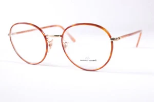 Marius Morel 6554 JV171 Braun Panto Vollrand Vintage Herren Neu Brille mit Steil - Bild 1 von 4