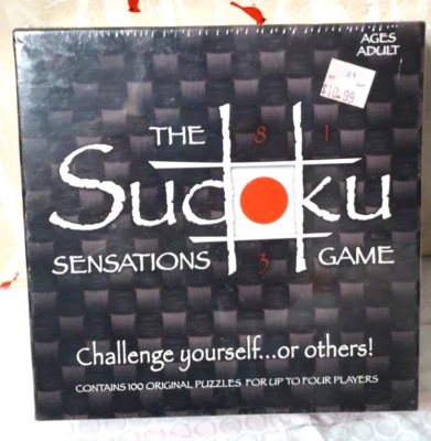 Parker Brothers The Sudoku Sensations Game 44274 Brand New & Sealed - Image 1 of 2