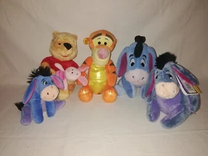 ♥ 5x KUSCHELTIER ♥ DISNEY ♥ WINNIE TIGGER IAAH PIGLET ♥ STOFFTIER PLÜSCH SET ♥ - Bild 1 von 1