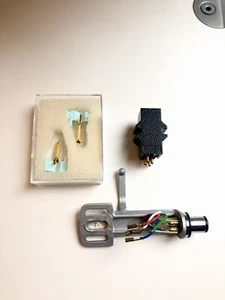 Sell Shure M44-7+ 2 New Needles+1 Headshell (need To Replace Cables on It - Photo 1/8