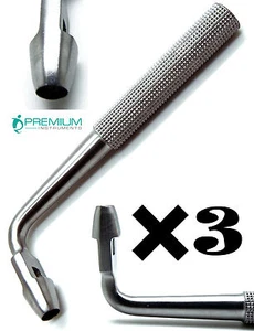 Instrumentos quirúrgicos dentales premium 3 piezas punzón de tejido 5 mm ángulo 90° - Imagen 1 de 4