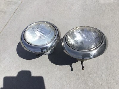 Montajes de faros para camioneta Ford 1948-1952 par original cubos anillos Foto 1 de 4