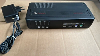 Avocent SwitchView MM2 4SVPUA20 202 VGA USB KVM 4 Port Maus Tastatur Server - Bild 1 von 4