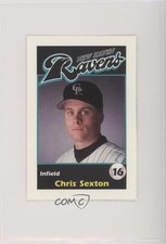 1996 New Haven Ravens Team Issue Chris Sexton #16