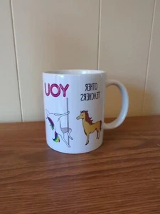 Other Teachers & You Tanzende Einhornstange RÜCKWÄRTS BEDRUCKT - Lustiges, ironisches Geschenk - Bild 1 von 4