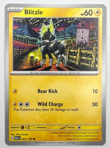Pokemon TCG - Blitzle 62/182 - Paradox Rift 2023 - Imagen 1 de 2