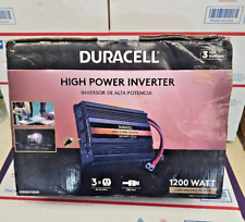 Duracell High Power Inverter 1200W - Black/Red