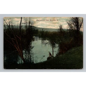 Bashas-Kill Near Otisville N.Y. Postcard With Stamp 1908 Antique - Picture 1 of 2