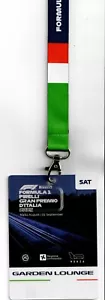 FERRARI GRAN PREMIO D'ITALIA 2024 AUTODRMO MONZA PASS GARDEN LOUNGE F1 SATURDAY - Imagen 1 de 1