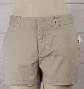 NWT Womens GAP Khaki Shorts 3 Inch Short Cobblestone - 993210(T7) - Picture 1 of 5