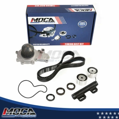 Timing Belt Water Pump Kit w/ tensioner fit 95-99 Dodge Plymouth 2.0L DOHC - Image 1 of 4