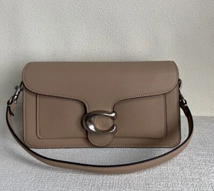 Coach 73995 Tabby 26 Schultertasche Crossbody Dark Stone Leder Outlet - Bild 1 von 6