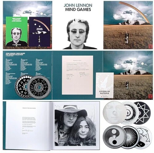 John Lennon - Mind Games (The Ultimate Collection) 6-CD + 2-Blu-Ray Box Set NEW Foto 1 de 1