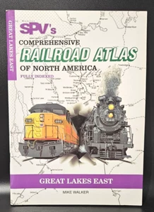 SPV'S COMPREHENSIVE RAILROAD ATLAS Great Lakes East 1998 SC 84 Pages [B11] - Picture 1 of 3