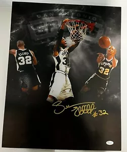 Sean Elliott signiert 16x20 San Antonio Spurs #32 JSA COA - Bild 1 von 6