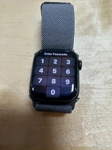 Apple Watch Series 7 A2473 zielony GPS 41MM NA CZĘŚCI - Zdjęcie 1 z 4