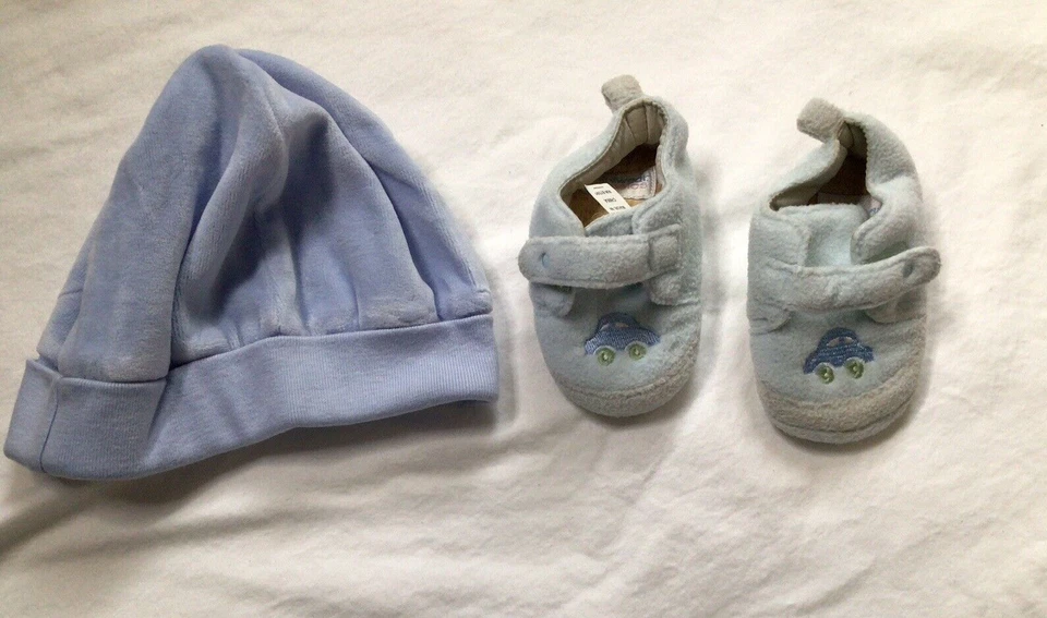 Chapéu gorro azul miniwear clássico infantil masculino tamanho 6-12 meses - Imagem 1 de 4