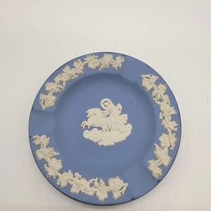 Wedgewood Jasper Blue And White Ashtrays - Picture 1 of 5