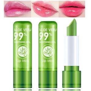 3 piezas de lápiz labial de aloe vera, bálsamo labial nutritivo y voluminizador - Bild 1 von 12