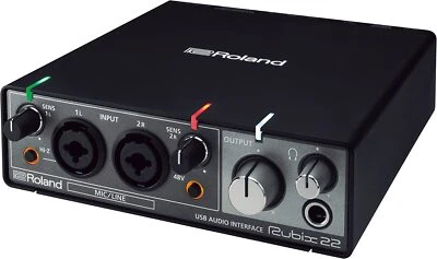 Roland USB AUDIO INTERFACE RUBIX-22 BrandNew Shipped from Japan - Image 1 of 4