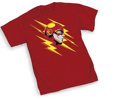 DC FLASH RUNNING - RED Adult Licensed T-Shirt - S-2XL - Image 1 of 2