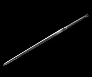 Hand Forged Pattern Folded Steel One Piece Tang Dao KUNGFU Sword Hunting Dao - Picture 1 of 11