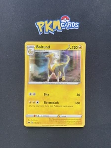 Juego de cartas coleccionables Pokémon Boltund Espada y Escudo Base Set 076/202 Holo Raro LP. - Imagen 1 de 3