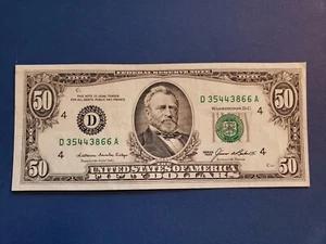 1985 $50 Note, Crisp and Uncirculated (14) - Picture 1 of 2