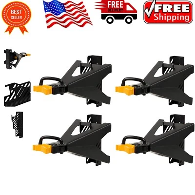 Organizador de montaje en pared con soporte de gato de alta resistencia para soportes de 5 y 6 toneladas - Juego de 4 Foto 1 de 4