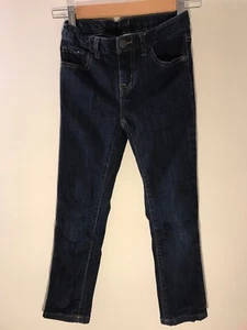 Cherokee Girl's Size 8 Dark Washed Skinny Blue Jeans - Picture 1 of 3