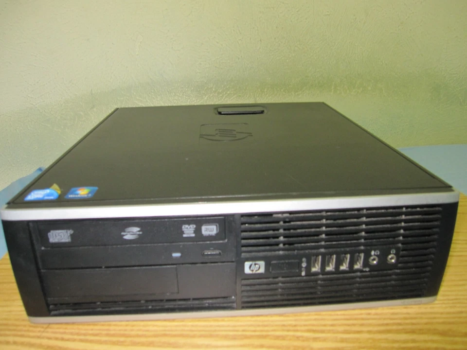 HP Compaq 8100 Elite SFF Core i5 CPU 660, 3.33 GHz,4GB RAM, 320GB HD, Windows 10 - Image 1 of 4