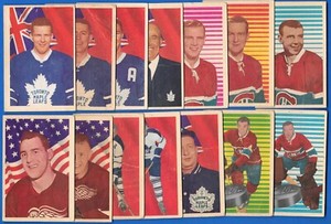 1963-64 PARKHURST 63-64 PARKIES NHL HOCKEY CARD 1-99 SEE LIST