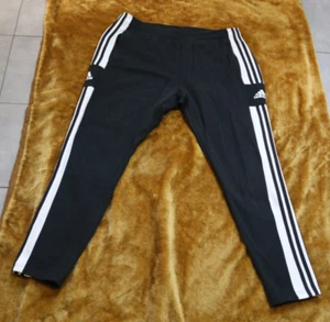 Adidas Herren Sweathose mit Reißverschlußtaschen in Farbe Schwarz in Größe XL - Bild 1 von 8