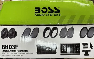 BOSS Audio Systems BHD3F Harley Davidson Bike Front Speakers Kit System –... - Image 1 of 4