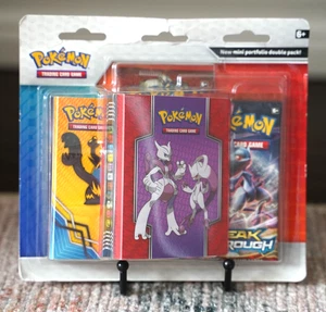 Pokémon TCG Breakthrough Mini Portfolio Booster Pack Set | Sealed 2-Pack - Bild 1 von 6