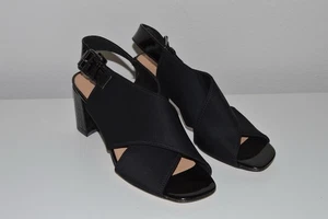 NWOB Donald Pliner Pyper Slingback Croco Printed Heel Dress Sandals - Size 9.5 - Picture 1 of 6