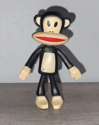 Paul Frank Julius Mono Flexible 4.5" Figura McDonald's Happy Meal Juguete 2012 Foto 1 de 4