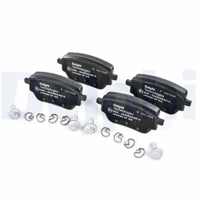 DELPHI Bremsbeläge Bremsbelagsatz Bremsklötze Hinten LP3438 - Bild 1 von 3