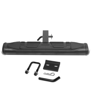 Fit 2" Receiver Rear Bumper Stainless Oval Tubing Hitch Step Bar 26"Wide x 4"OD - Picture 1 of 5