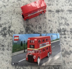 LEGO CREATOR: Double-Decker London Bus (40220) Retired Set Complete
