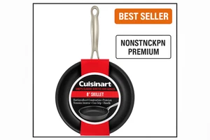 Cuisinart 622-20 Chef's Classic Padella aperta 8 pollici antiaderente - dura - anodizzata - Foto 1 di 8