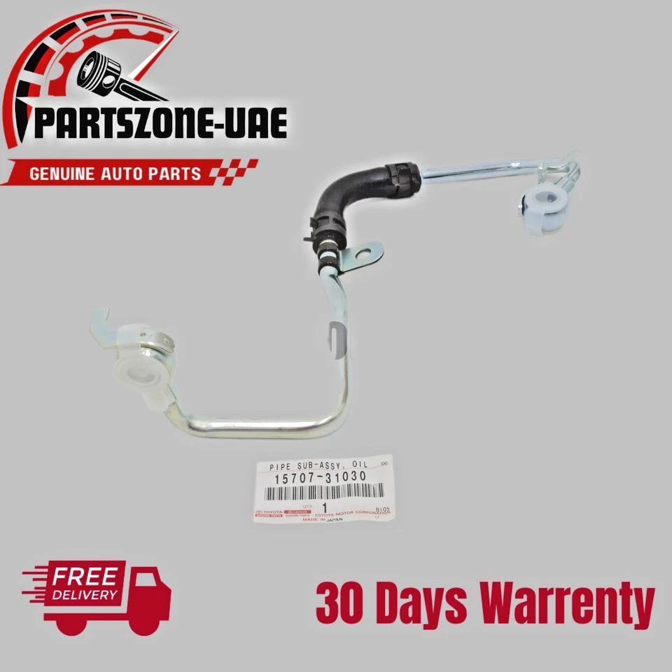 15707-31030 Original Toyota PIPE SUB-ASSY, ACEITE OEM Foto 1 de 1