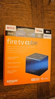 Amazon Fire TV Cube 2a gen. lettore multimediale AmLogic S922X EmuELEC/CoreELEC - Immagine 1 di 3