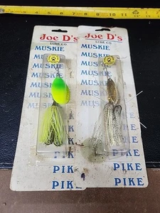 Joe D's Musky Pike Spinners - Picture 1 of 10