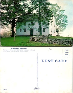 Postcard of Nathan Hale Homestead in Connecticut, Historic House - Picture 1 of 1